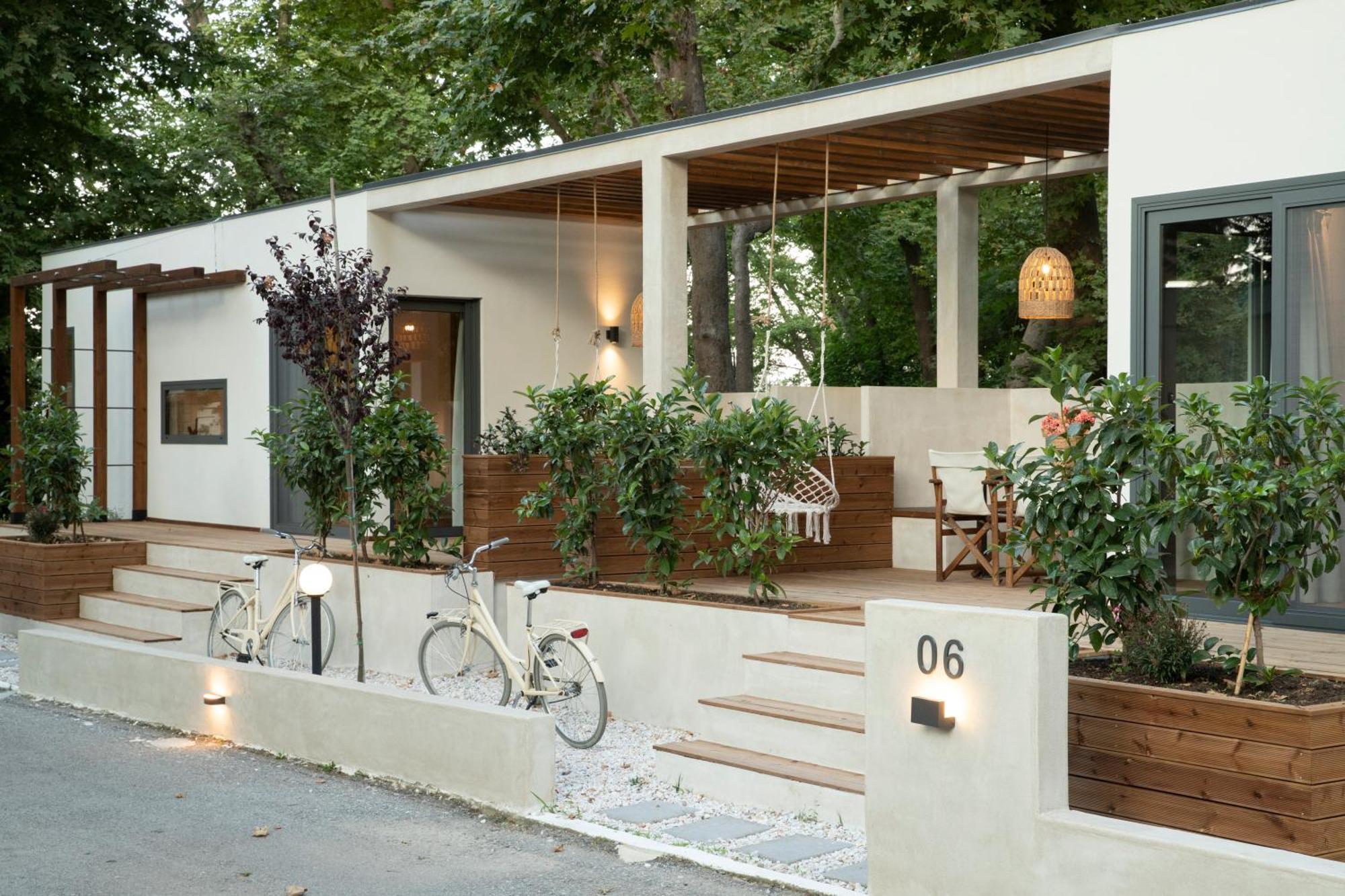 Gkaras Campsite & Apartments Leptokarya  Exterior foto